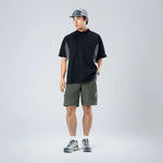 Rockbros with belt size L - green zielony \ l short