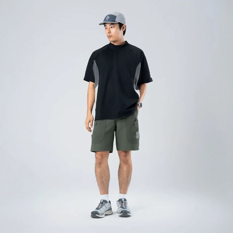 Rockbros with belt size L - green zielony \ l short