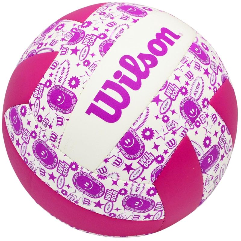 Wilson Stamp Vb Volleyball Purple fehér röplabda