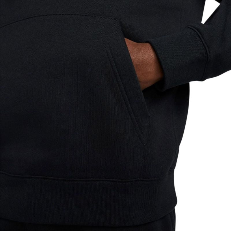 Nike Men's Hoodie Club BB PO Hoodie Mlogo DX0783-010 fekete kapucnis pulóver