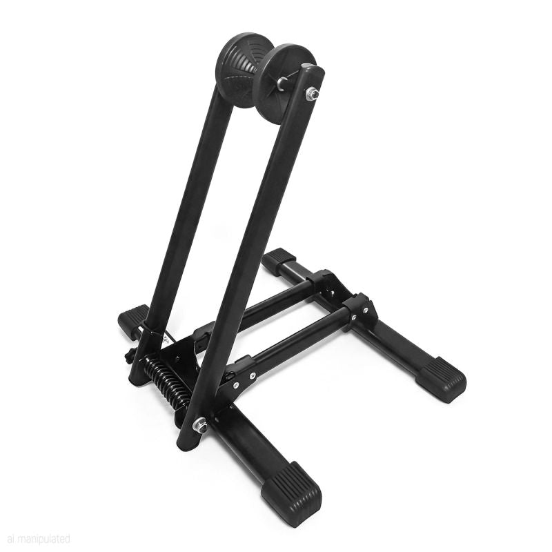 Wozinsky WSR-03 Folding Bike Stand for 20-27.5 Inch Bikes with Wheel Support - Black fekete elektronika 304004-210641