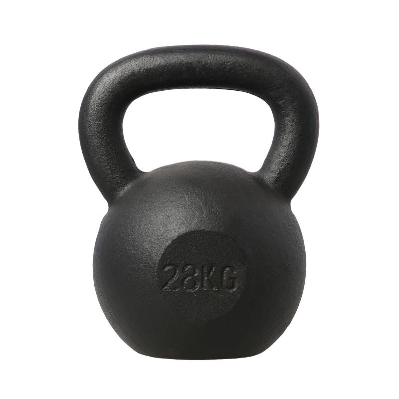 HMS Cast iron kettlebell KZG28 28kg fekete edzőfelszerelés 17-64-017