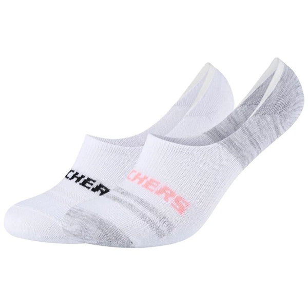 Skechers 2PPK Mesh Ventilation Footies Socks SK44008-1001 White 39-42 General
