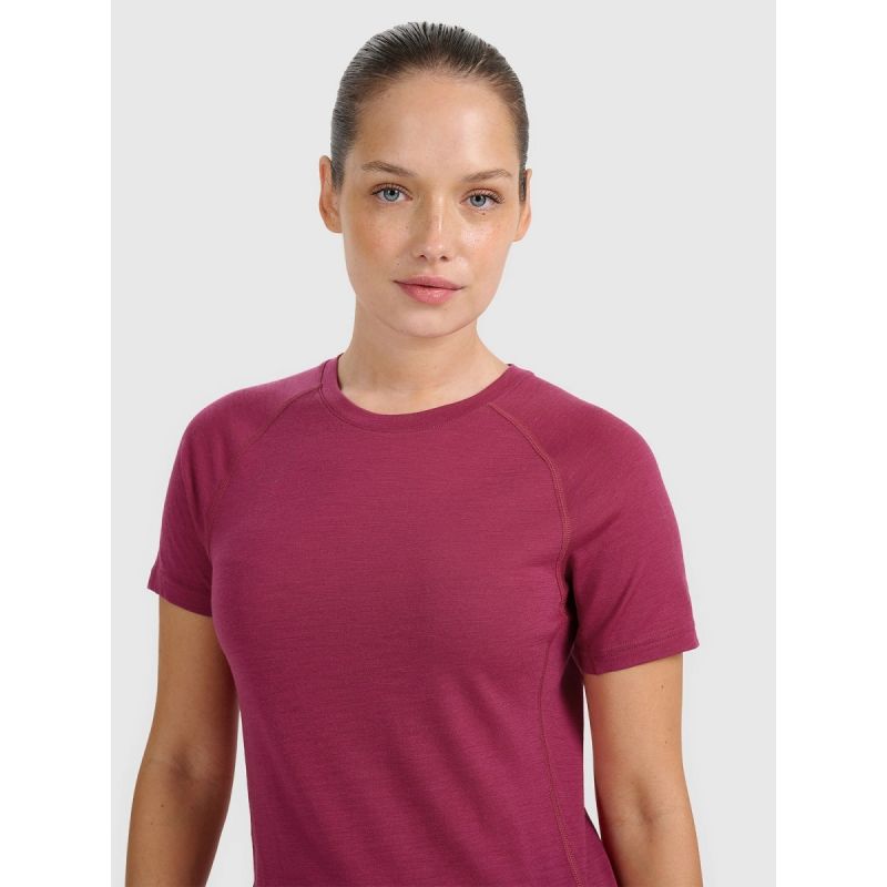 Women's Merino Wool Trekking T-shirt 4F 4FWAW25TFTSF1527-53S