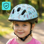 Meteor KS06 Rainbow Jr Bike Helmet size S 48-52 cm uniw helmets