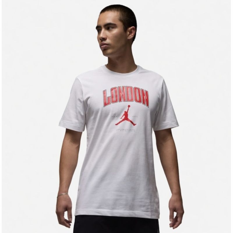AIR Jordan Men's London City Jumpman T-shirt White - fehér póló