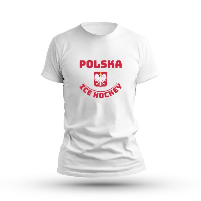 Inny Poland Ice Hockey Jr SREPBPLICE-RD-12 T Póló piros