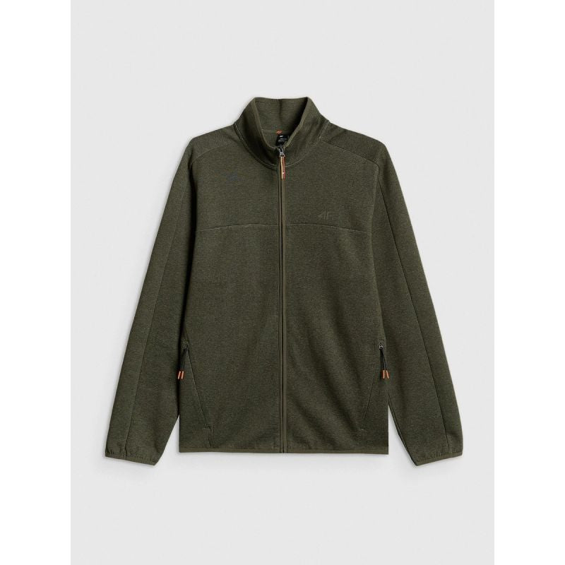 Men's regular sweatshirt without hood 4F 4FRAW25TSWSM2568-43M kapucnis pulóver