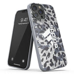 Adidas OR SnapCase Leopard Case for iPhone 13 Pro Max - Gray szary phones and accessories