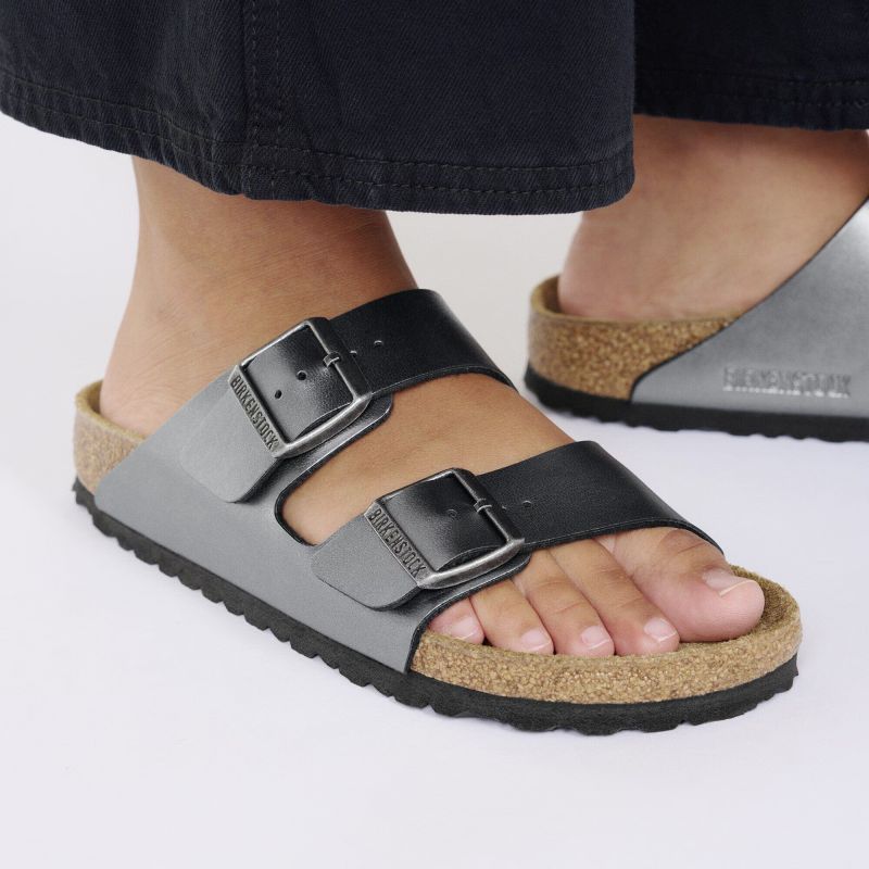 Birkenstock Arizona BF Metallic Black ( ) fekete utcai cipő 1029233