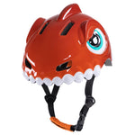 Wozinsky Children's Bike Helmet Dinosaur Pattern S - Red czerwony védőfelszerelés HT-62C-199829
