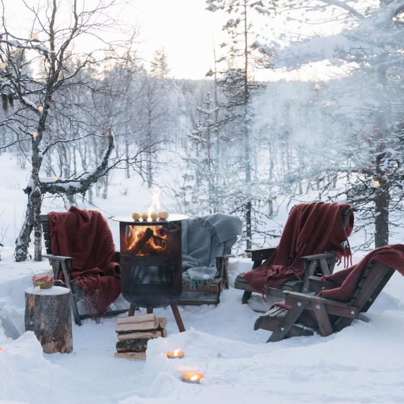 Bonfeu garden fire pit Bonves 45 basket black fekete póló