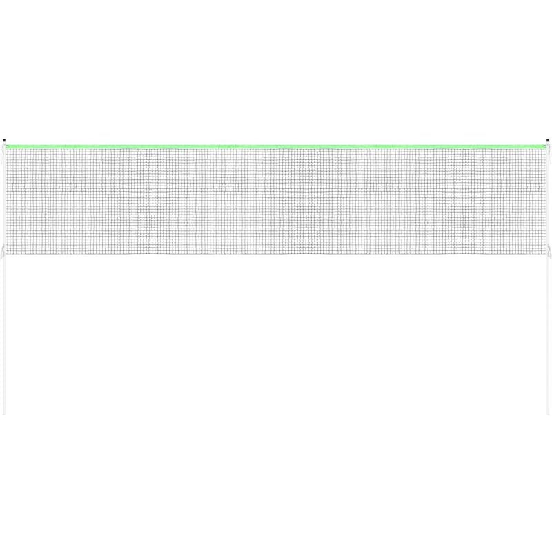 Enero BADMINTON VOLLEYBALL NET POSTS SET fekete nets, sets