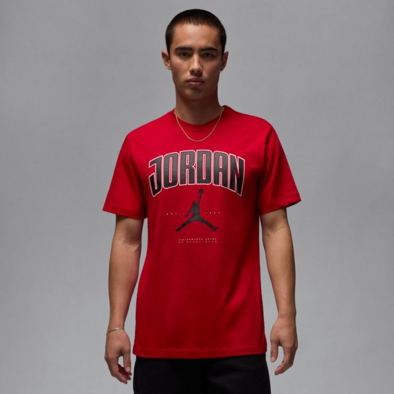 AIR Jordan Men's Jumpman City 88 T-shirt Red - piros férfi póló HQ0009-687