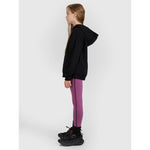 Girls' sweatshirt with hood, open, 4F 4FJWMM00TSWSF1862-20S kapucnis pulóver