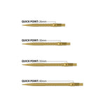 Harrows QUICK POINT sharp steel tips - HM GRIP gold 40 mm dart felszerelés