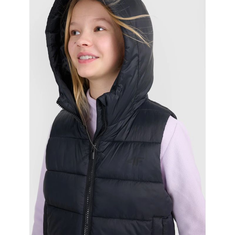 4f Girls' down vest with synthetic filling 4FJWSS25TVJAF166-20S Kiegészítő