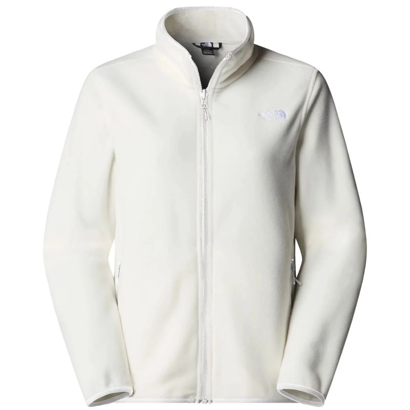 The North Face W Glacier Fleece Jackets fehér dzseki