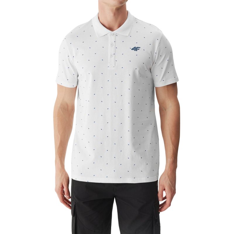 4F Men's T-shirt M0949 10S fehér póló