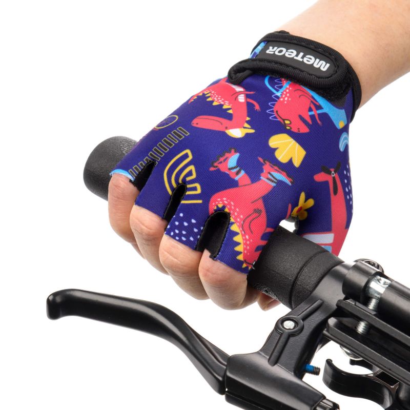 Meteor Kids Dino cars Jr cycling gloves size uniw gloves, gloves