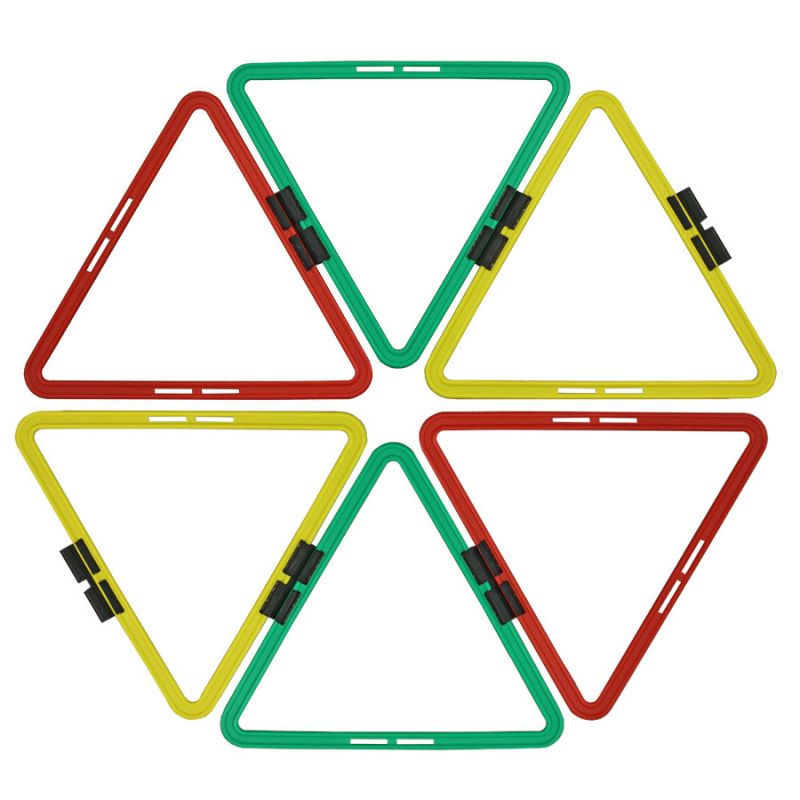 Triangle coordination ladder 4m training equipment