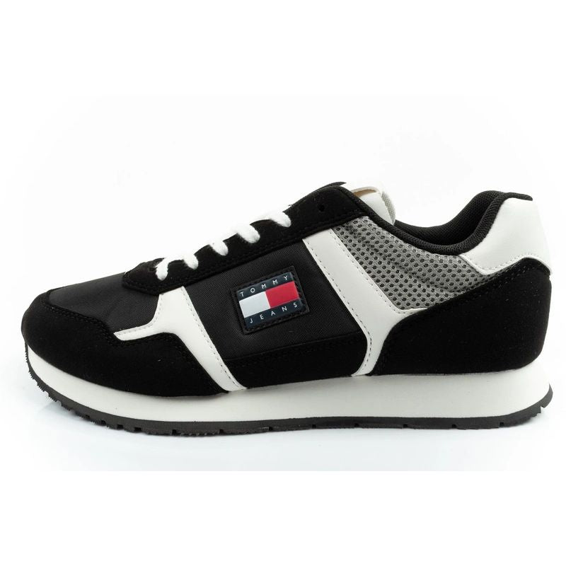 Tommy Hilfiger Men's Tjm Runner Casual Sneakers fekete utcai cipő