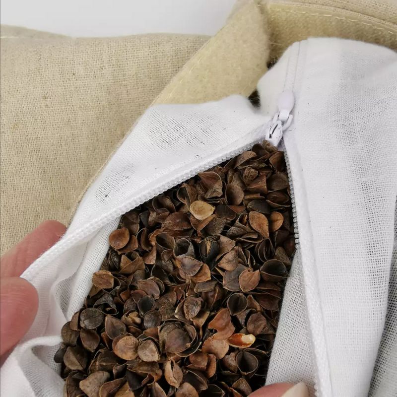 Smj Acupressure mat + pillow sport YG009 Premium Eco (linen coconut buckwheat) Edzőfelszerelés