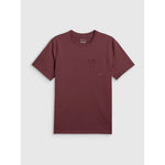 4F Men's regular plain T-shirt póló