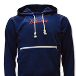 Nike Standard Issue Hoodie College /Pale Ivory - DA5942-419 sötétkék kapucnis pulóver