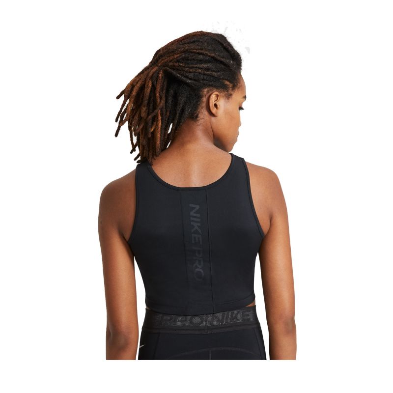 Nike Pro Crop Top W DA0540-010 fekete atléta