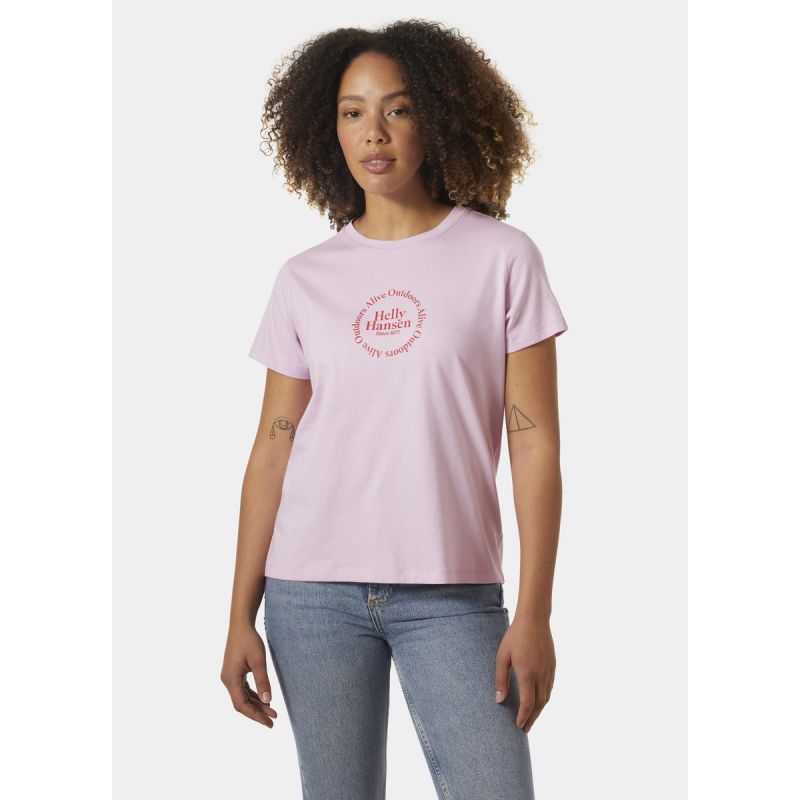 Helly Hansen Core Graphic T-shirt W 54080 052 Póló