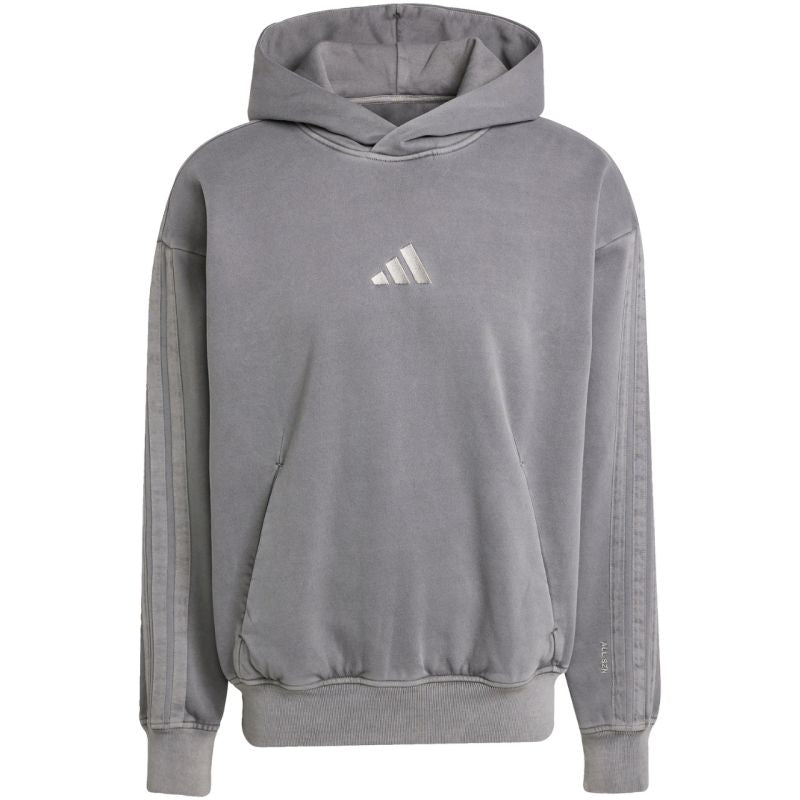 adidas Men's ALL SZN Fleece Washed Hoodie gray JL6539 Egyéb