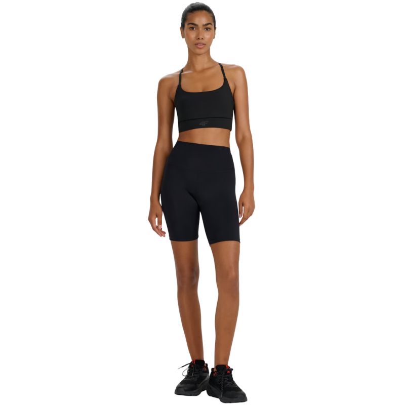 4f Women's shorts FNK F079 deep black 4FWMM00TFSTF079 20S Ruházat