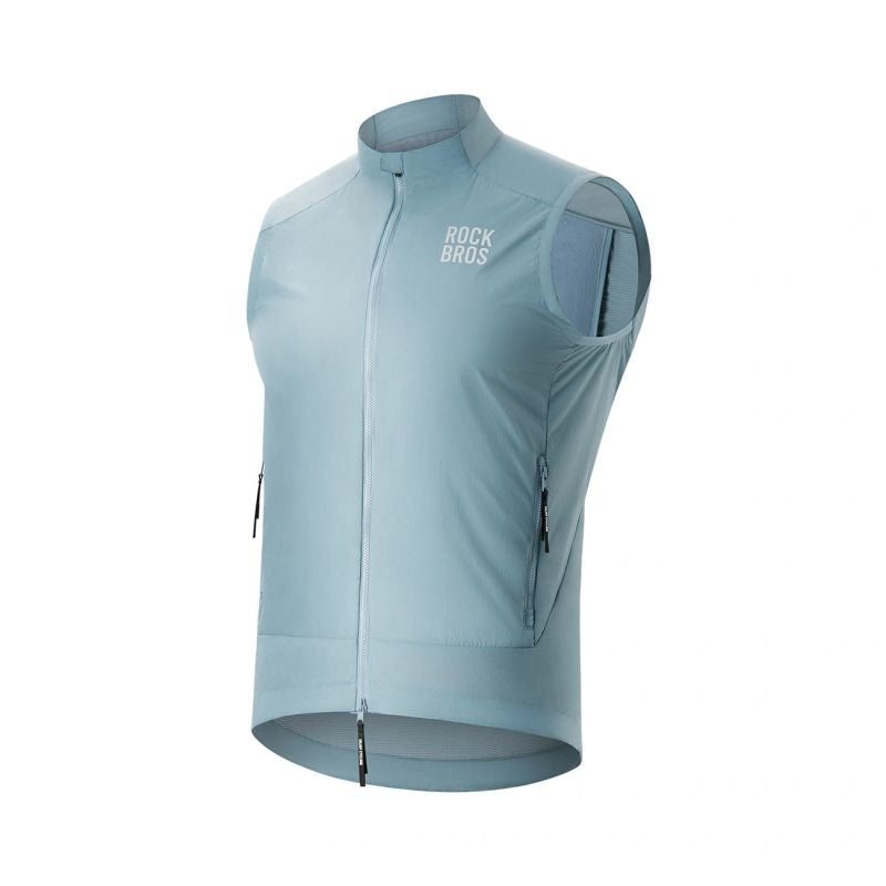 Rockbros Spring/Autumn Windproof Vest Size XL - Blue niebieski \ xl vests