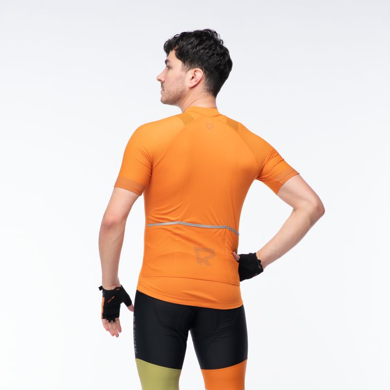 Radvik Steinar Gts Cycling Jersey narancssárga póló