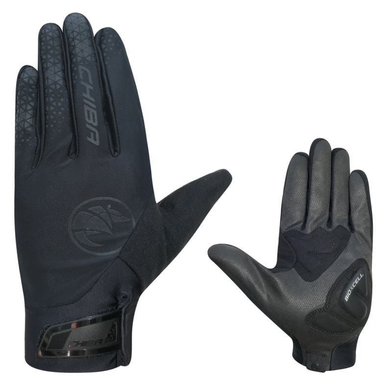 CHIBA BIOXCELL TOURING gloves black fekete kesztyű