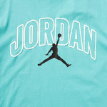 AIR Jordan Men's Brooklyn Arch Logo T-shirt Washed Teal - póló