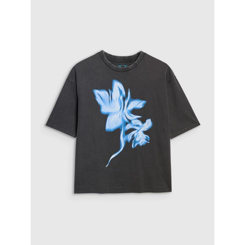 4f Women's oversize printed T-shirt 4FRSS25TTSHF2747-20S General