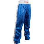 TOP TEN SKBP-TT CLASSIC kickboxing (WAKO APPROVED new) czarno - czerwone+xxxxs nadrág
