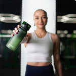 Meteor 650 ml sports bottle dark green uniw water bottles, training equipment