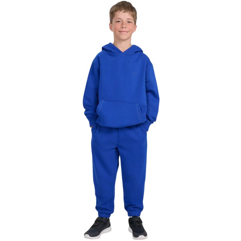 4f Boy's sweatshirt M1945 cobalt 4FJWAW25TSWSM1945 36S Kiegészítő