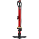Dunlop WORKSHOP BICYCLE PUMP 230 PSI (16 Bar) WITH MANOMETER RED piros pumpa GSP-573779