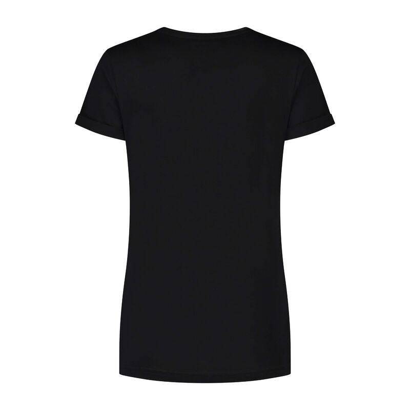 Rogelli women's t-shirt LOGO black fekete póló