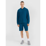 Men's sweatshirt with hood, open, 4F 4FWSS25TSWSM1558-46S kapucnis pulóver