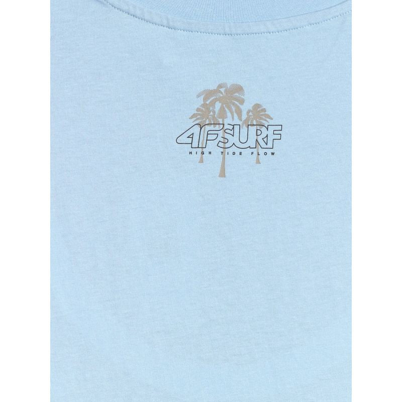 4F Men's regular printed T-shirt póló 4FRSS26TTSHM4298-34S