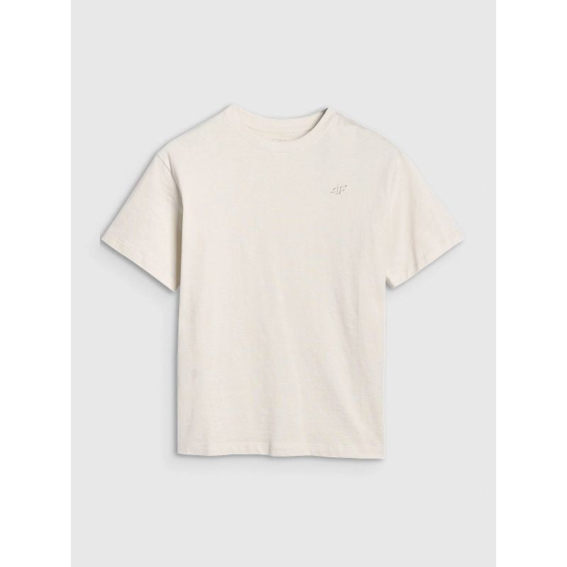 4F Girls' oversize plain T-shirt póló 4FJWSS25TTSHF1851-12S