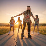 Na2053a Vibe Pink Roller Skates Size S(33-36) Nils Extreme rózsaszín görkorcsolya