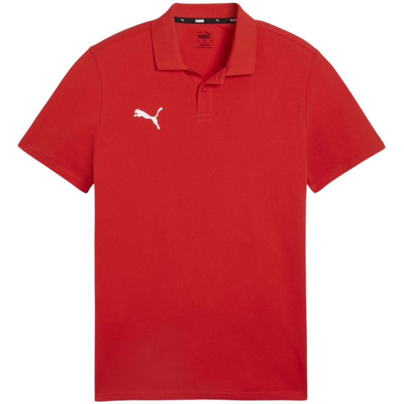 Puma Team Goal Casuals póló Shirt Red 658605 piros polo, shirts