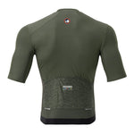 Rockbros 15220004003 ROAD TO SKY men's cycling jersey short sleeve - green zöld póló