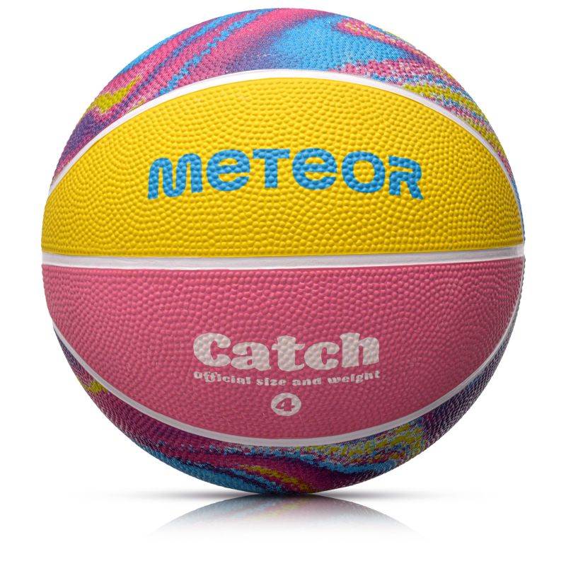 Meteor Basketball Catch 4 size uniw labda